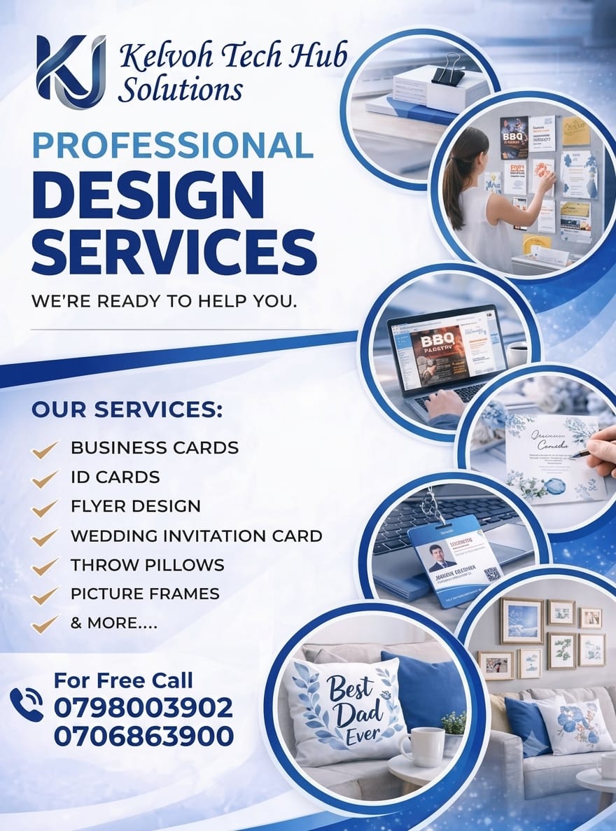 Kelvoh Tech Hub Solutions professional design services promotion